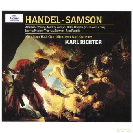 Richter,Munchener Bach-Choir: Handel:Samson [3CD]