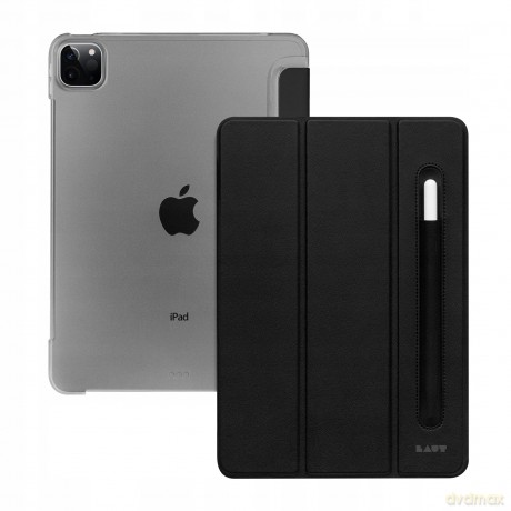 Etui LAUT Huex Folio z uchwytem do Apple Pencil do iPad Pro 11" 1/2/3/4G, iPad Air 10.9" 4/5G - czarne