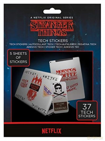 Stranger Things: (The Upside Down) Tech Stickers