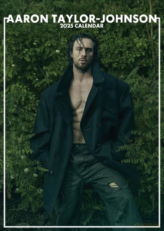 Aaron Taylor-Johnson: 2025 Calendar [KALENDARZ]