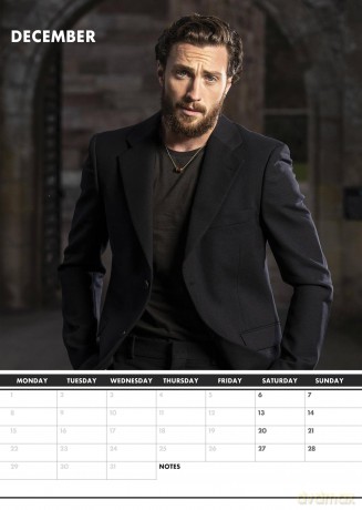 Aaron Taylor-Johnson: 2025 Calendar [KALENDARZ]