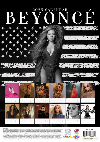 Beyonce: 2025 Calendar [KALENDARZ]