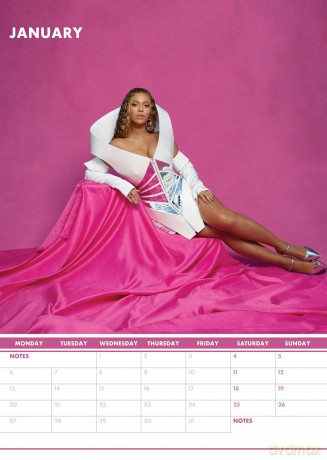 Beyonce: 2025 Calendar [KALENDARZ]