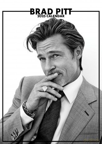 Brad Pitt: 2025 Calendar [KALENDARZ]