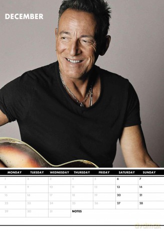 Bruce Springsteen: 2025 Calendar [KALENDARZ]