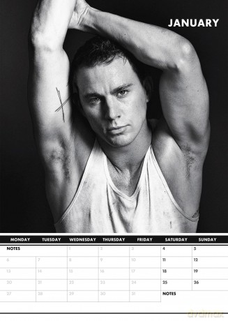 Channing Tatum: 2025 Calendar [KALENDARZ]