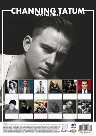 Channing Tatum: 2025 Calendar [KALENDARZ]