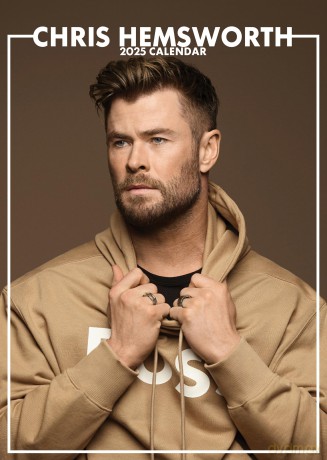 Chris Hemsworth: 2025 Calendar [KALENDARZ]