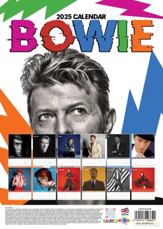 David Bowie: 2025 Calendar [KALENDARZ]