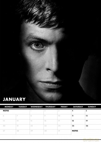 David Bowie: 2025 Calendar [KALENDARZ]