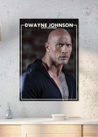 Dwayne Johnson: 2025 Calendar [KALENDARZ]