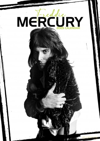 Freddie Mercury: 2025 Calendar [KALENDARZ]
