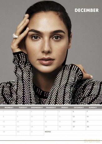Gal Godot: 2025 Calendar [KALENDARZ]