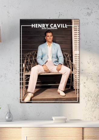 Henry Cavill: 2025 Calendar [KALENDARZ]