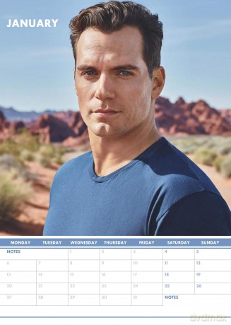 Henry Cavill: 2025 Calendar [KALENDARZ]