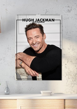 Hugh Jackman: 2025 Calendar [KALENDARZ]