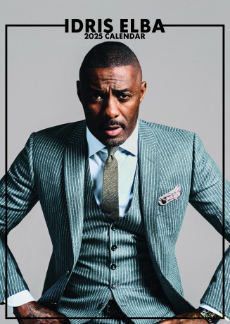 Idris Elba: 2025 Calendar [KALENDARZ]