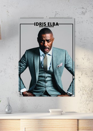 Idris Elba: 2025 Calendar [KALENDARZ]
