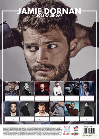 Jamie Dornan: 2025 Calendar [KALENDARZ]