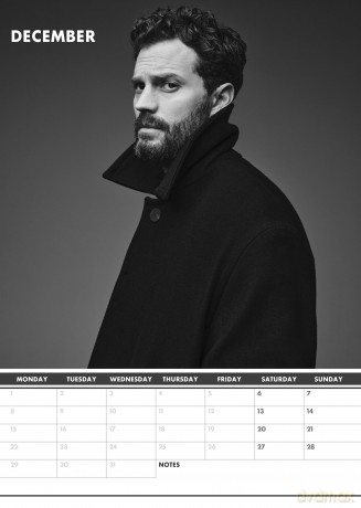 Jamie Dornan: 2025 Calendar [KALENDARZ]