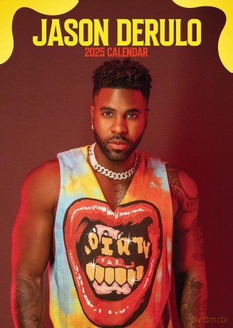 Jason Derulo: 2025 Calendar [KALENDARZ]