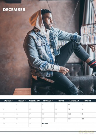 Jason Derulo: 2025 Calendar [KALENDARZ]