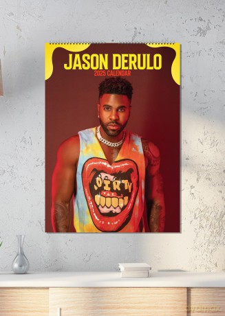 Jason Derulo: 2025 Calendar [KALENDARZ]