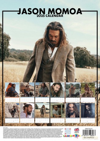 Jason Momoa: 2025 Calendar [KALENDARZ]