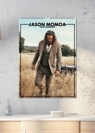 Jason Momoa: 2025 Calendar [KALENDARZ]