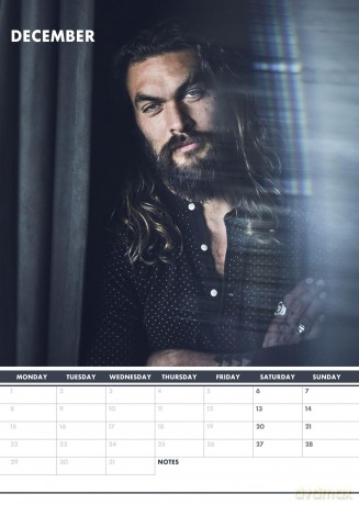 Jason Momoa: 2025 Calendar [KALENDARZ]