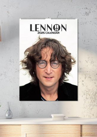John Lennon: 2025 Calendar [KALENDARZ]