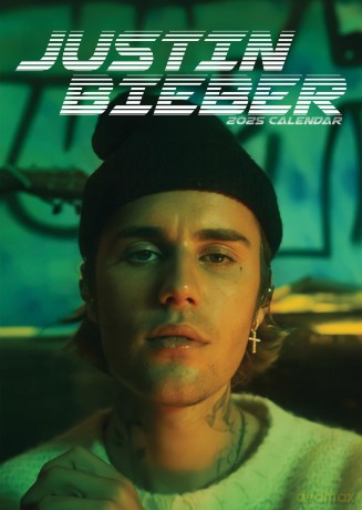 Justin Bieber: 2025 Calendar [KALENDARZ]