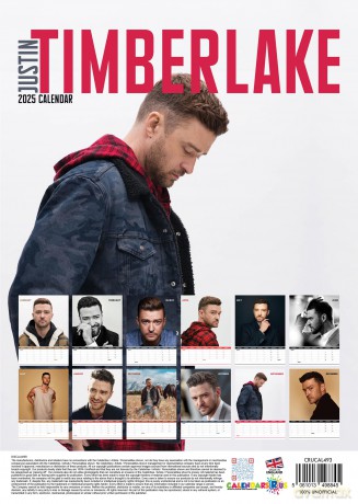 Justin Timberlake: 2025 Calendar [KALENDARZ]