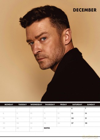 Justin Timberlake: 2025 Calendar [KALENDARZ]