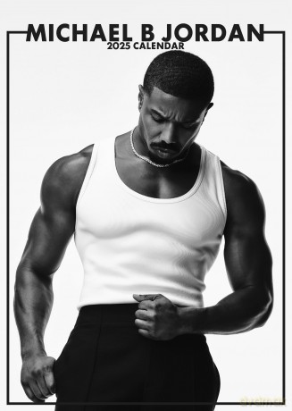 Michael B Jordan: 2025 Calendar [KALENDARZ]