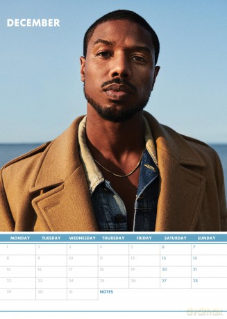 Michael B Jordan: 2025 Calendar [KALENDARZ]