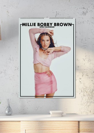 Millie Bobby Brown: 2025 Calendar [KALENDARZ]