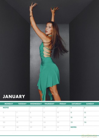 Millie Bobby Brown: 2025 Calendar [KALENDARZ]