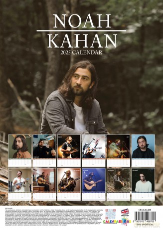 Noah Kahan: 2025 Calendar [KALENDARZ]