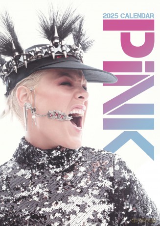 Pink: 2025 Calendar [KALENDARZ]