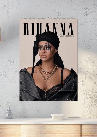 Rihanna: 2025 Calendar [KALENDARZ]