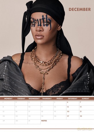 Rihanna: 2025 Calendar [KALENDARZ]