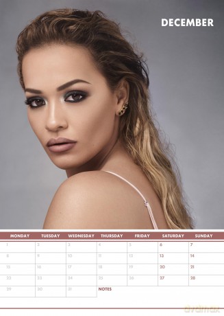 Rita Ora: 2025 Calendar [KALENDARZ]