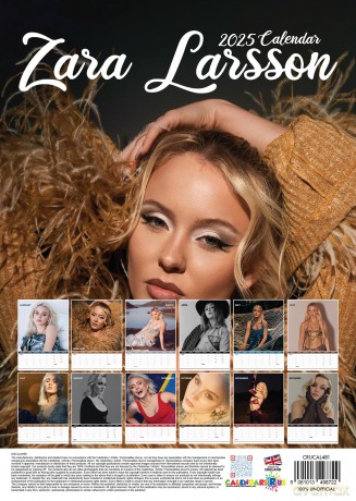 Zara Larsson: 2025 Calendar [KALENDARZ]