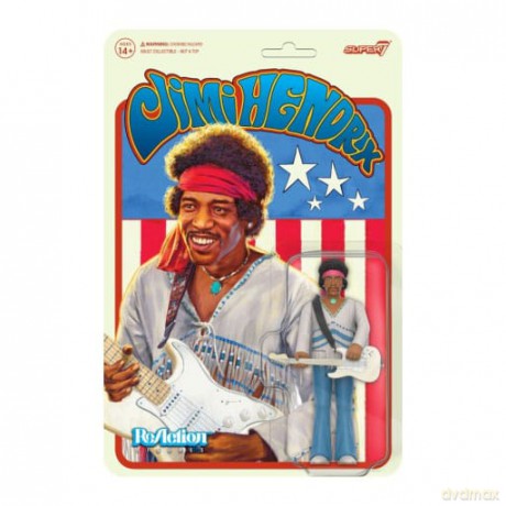 Jimi Hendrix: Reaction Figures - (Woodstock)
