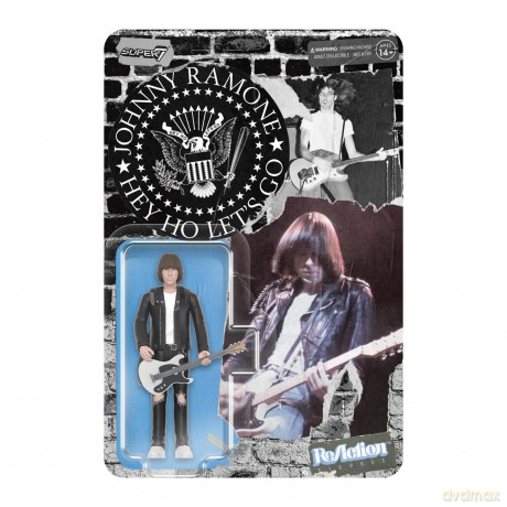 Johnny Ramone: Reaction Figures - (White Shirt)