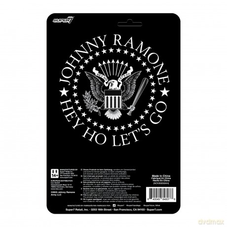 Johnny Ramone: Reaction Figures - (White Shirt)