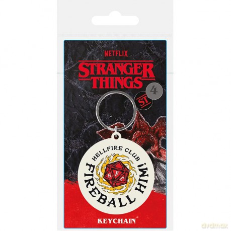 Stranger Things: 4 (Fireball Him) Pvc Keychain brelok