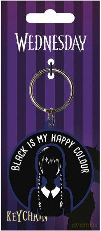 Wednesday: (Happy Colour) Rubber Keychain