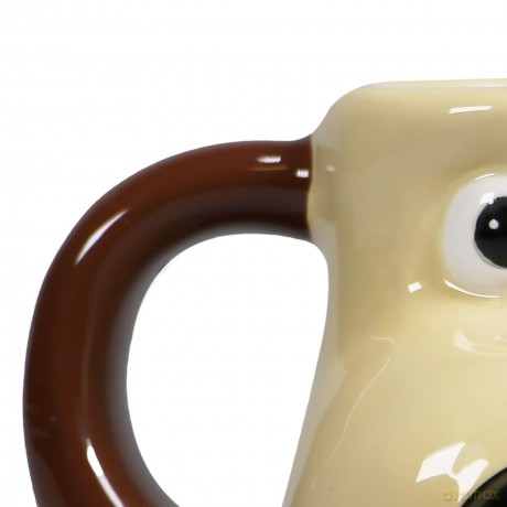 Wallace And Gromit: (Gromit) Shaped Mini Mug
